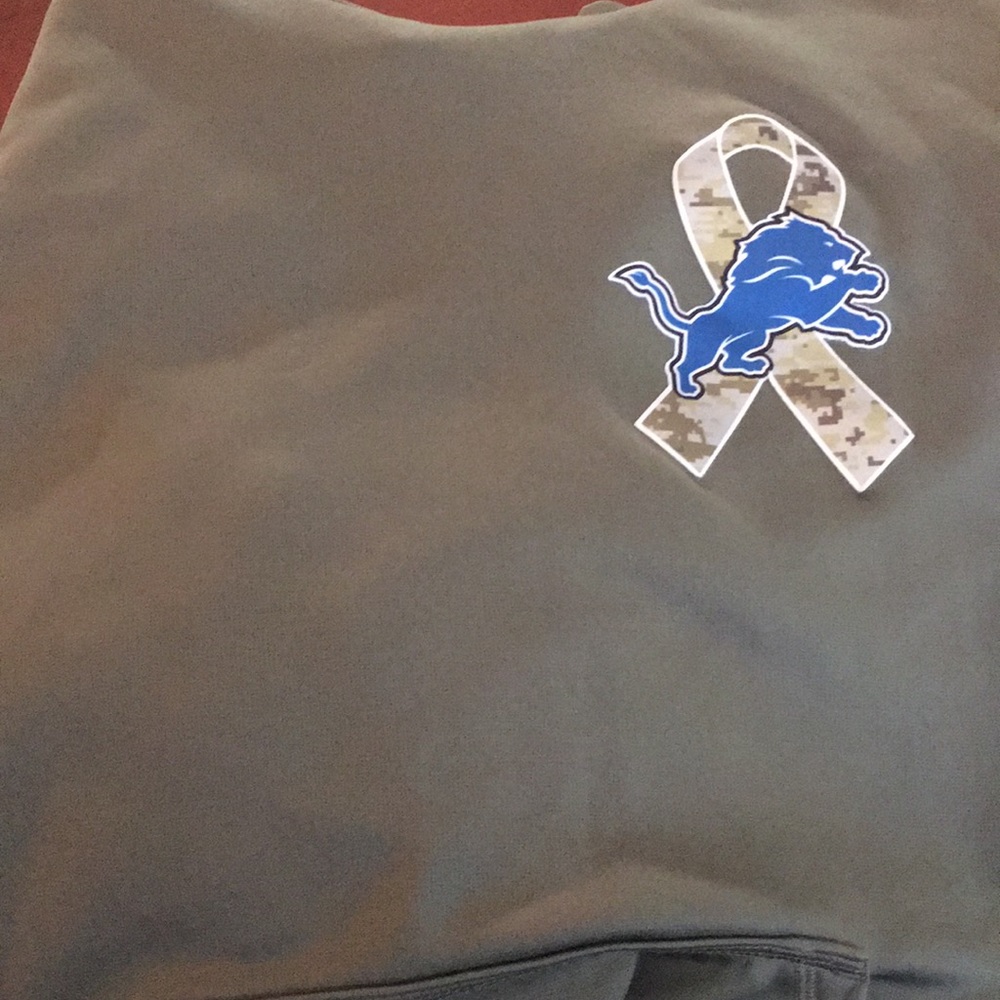 Nike NFL Salute to Service Detroit Lions Hoodie